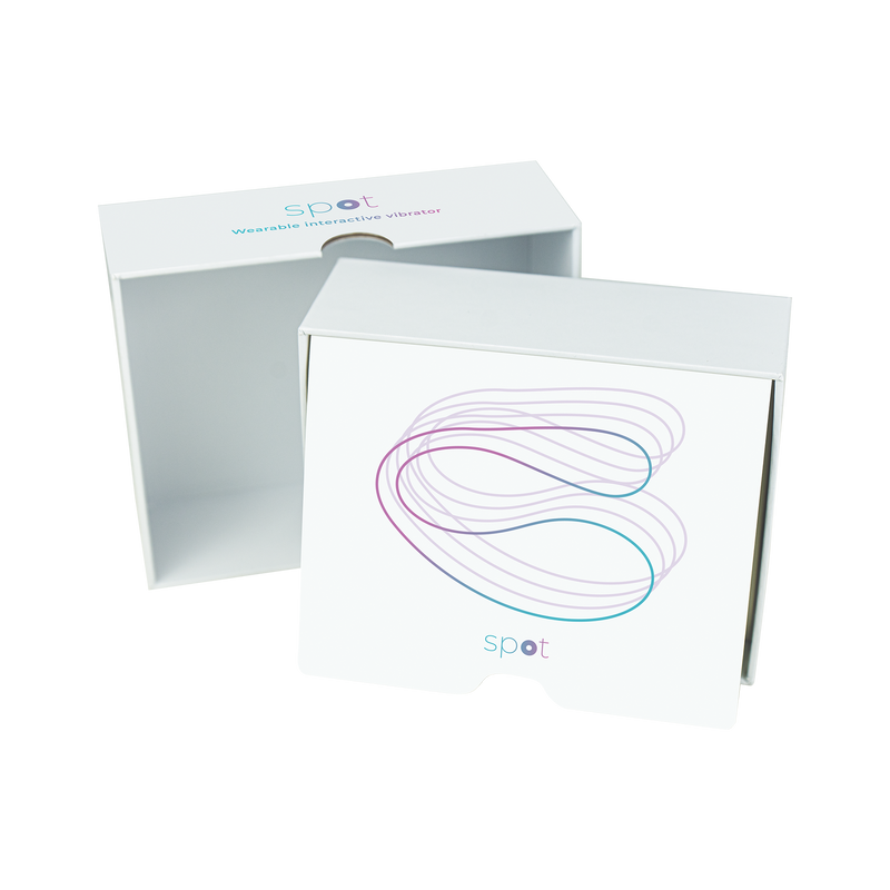 Kiiroo - Spot - Draagbaar Interactief Vibrerend Eitje - Kiss Me - Roze
