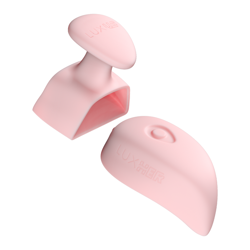 Luxus - Interactieve Sex Toys voor koppels- App Control - roze/blauw