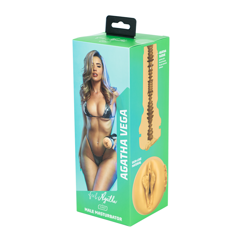 Kiiroo - Feelstar Stroker - Pornstar Masturbator - Agatha Vega - Ook te gebruiken met de Keon of Powerblow