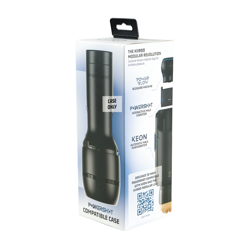 KIIROO - PowerShot Compatible Stroker Case - Zwart