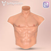 Bodymatch - Boomax - Hyperrealistisch Siliconen Mannelijk Bovenlichaam - Lichte Huidskleur