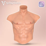 Bodymatch - Boomax - Hyperrealistisch Siliconen Mannelijk Bovenlichaam - Lichte Huidskleur