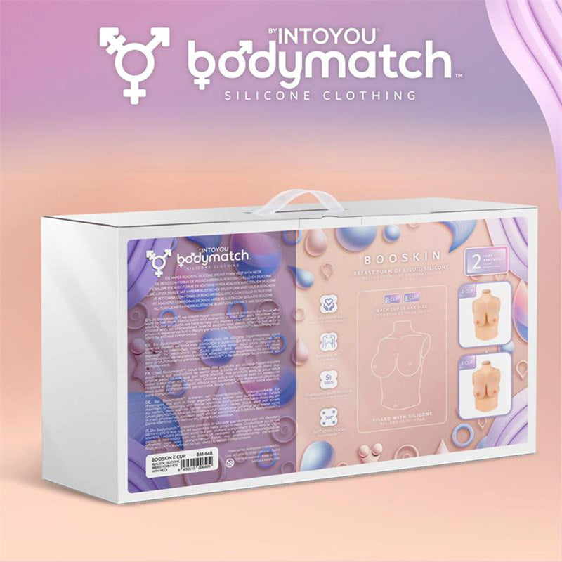 Bodymatch - Booskin - Realistische Siliconen Borstprothese - Lichte Huidskleur