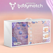 Bodymatch - Blayke - Bodysuit met Geïntegreerde Siliconen Penis - One Size - Lichte Huidskleur