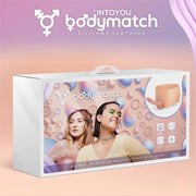 Bodymatch - Blayke - Bodysuit met Geïntegreerde Siliconen Penis - One Size - Lichte Huidskleur