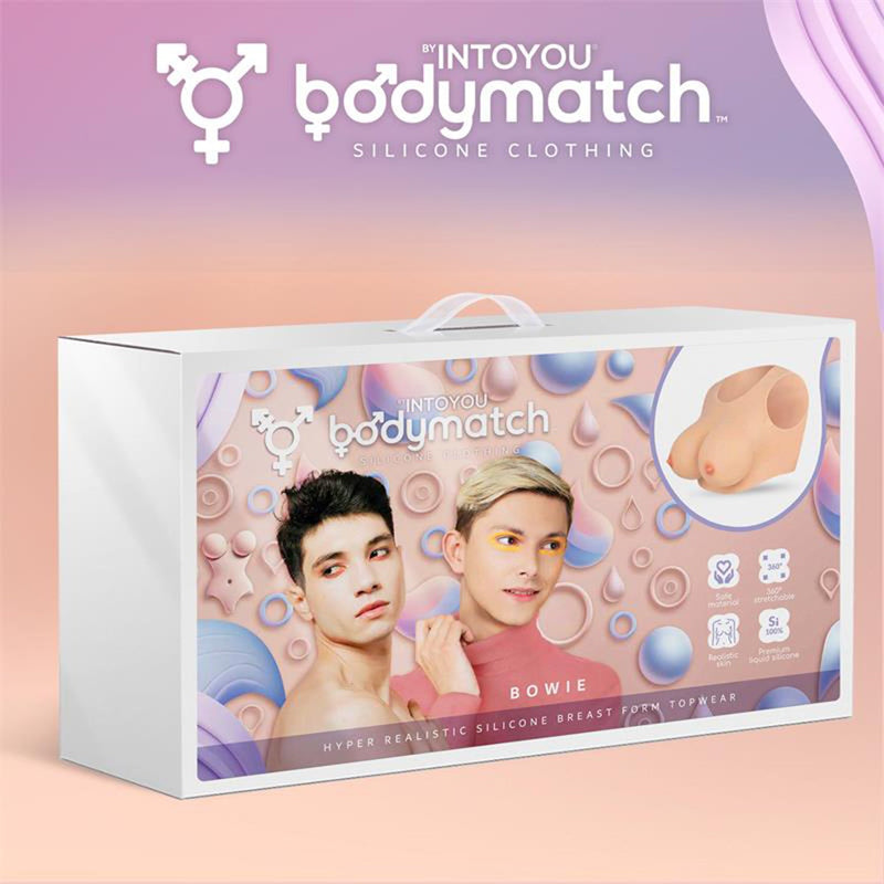 Bodymatch - Bowie - Realistische Siliconen Borstprothese - Lichte Huidskleur