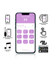 Intoyou - Vibrerend Eitje met App Control - Blauw/Roze