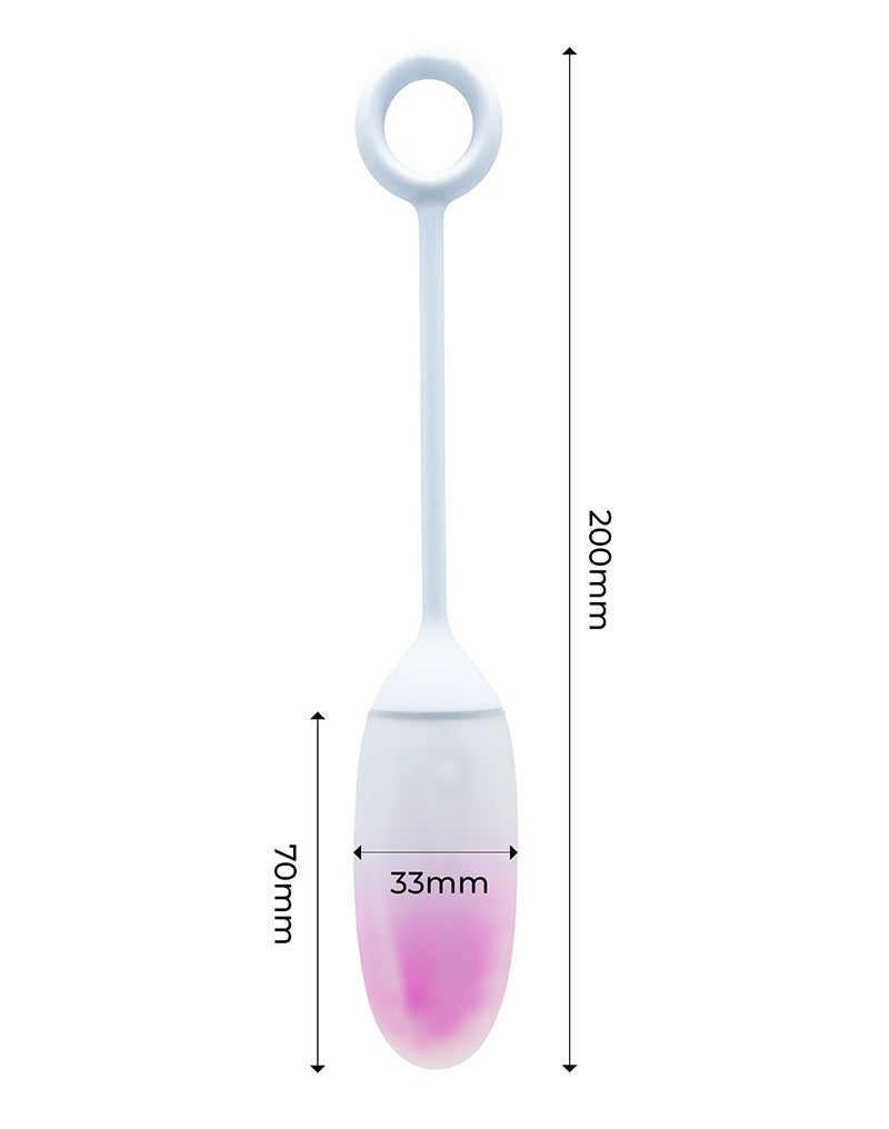 Intoyou - Vibrerend Eitje met App Control - Blauw/Roze