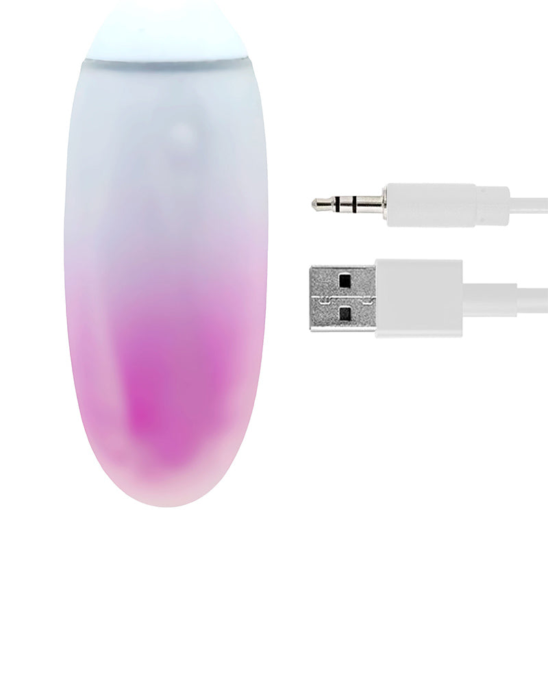 Intoyou - Vibrerend Eitje met App Control - Blauw/Roze