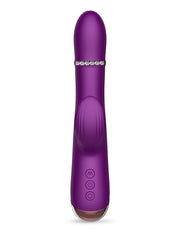 Intoyou - Sendel - Rabbit Vibrator met Bewegende Kralenring en App Control - Paars