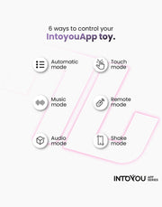 IY - Couty - Koppelvibrator met 360° Oscillatie en App-bediening – Roze