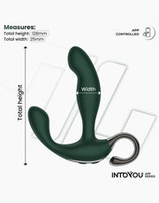 IY - Greeny Prostaatmassager met Wiggling Tip & App bediening – Groen