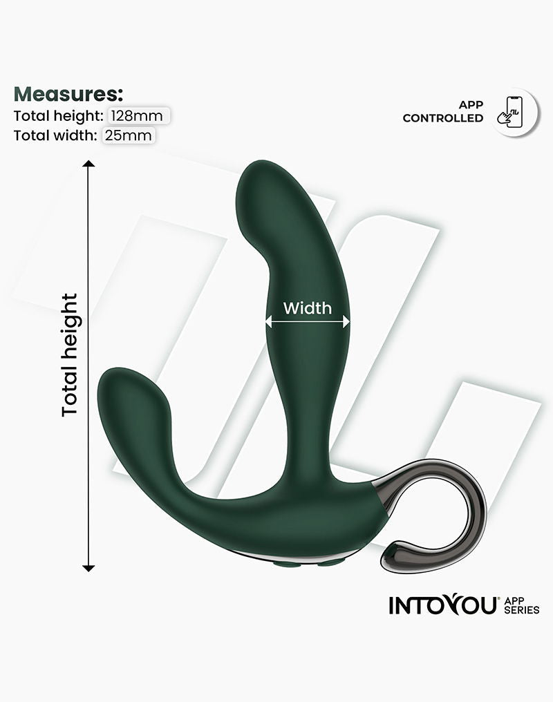 IY - Greeny Prostaatmassager met Wiggling Tip & App bediening – Groen