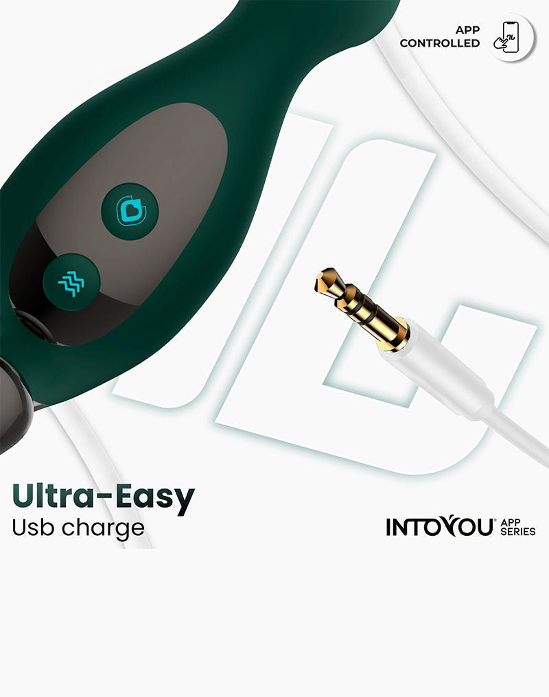 IY - Greeny Prostaatmassager met Wiggling Tip & App bediening – Groen