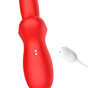 IY - Vyron - Stotende & Knabbelende Vibrator - Rood