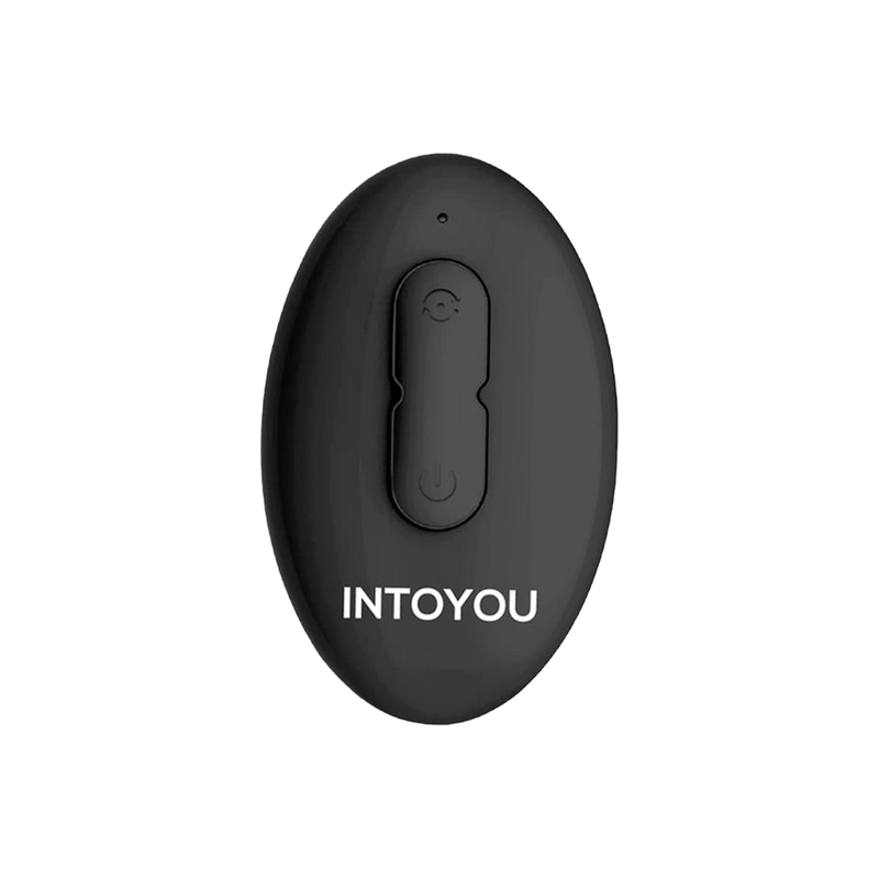 IY - Bruce - Prostaatmassager 360° - Met dubbele penisring - Zwart