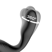 IY - Bruce - Prostaatmassager 360° - Met dubbele penisring - Zwart