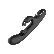 IY - Patty - Rabbit Vibrator met Roterende Bal - Zwart