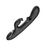 IY - Patty - Rabbit Vibrator met Roterende Bal - Zwart