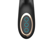 IY - Patty - Rabbit Vibrator met Roterende Bal - Zwart