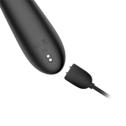 IY - Patty - Rabbit Vibrator met Roterende Bal - Zwart