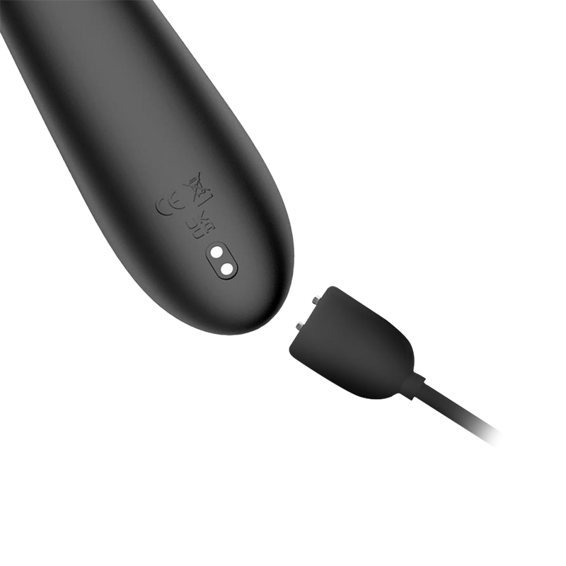 IY - Patty - Rabbit Vibrator met Roterende Bal - Zwart
