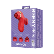 IY - Beeny - Multifunctionele vibrator - Met 4 Opzetstukjes - Rood