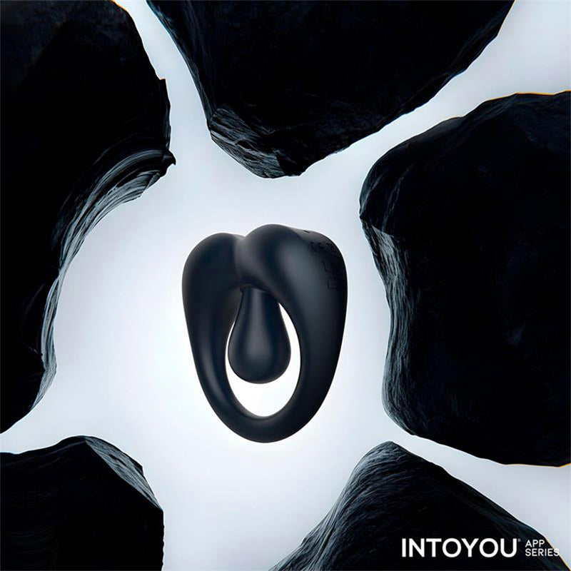 IY - Kenny - Cockring met Clitoris Stimulator - App Control - Nachtblauw