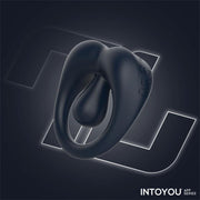 IY - Kenny - Cockring met Clitoris Stimulator - App Control - Nachtblauw
