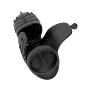 IY - Zonte - Roterende en Vibrerende Cap Masturbator - App Control – Zwart