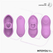 IY - Laia - Verwarmde Vingervibrator - Met App Control - Lila