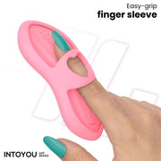 IY - Laia - Verwarmde Vingervibrator - Met App Control - Roze