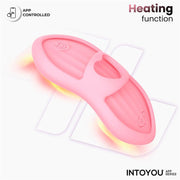 IY - Laia - Verwarmde Vingervibrator - Met App Control - Roze