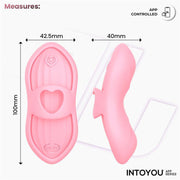 IY - Laia - Verwarmde Vingervibrator - Met App Control - Roze