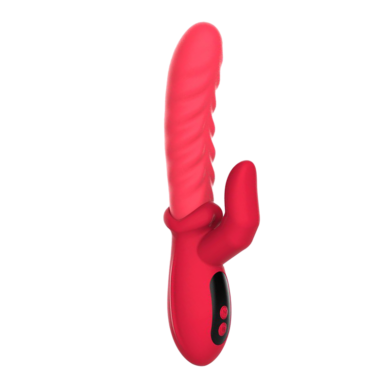 IY - Tingly - Golvende Vibrator met Vinger - App Control - Roze