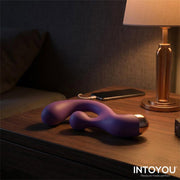 IY - Rolyx - 360º Ronddraaiende Rabbit Vibrator - Paars