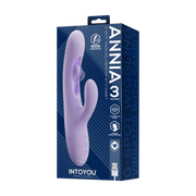Intoyou - Annia 3 - G-spot Vibrator met Vingerbeweging - Lila-Erotiekvoordeel.nl