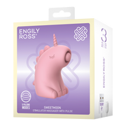ER - Sweetmoon Unicorn - Clitoris Massager met Pulse - Zachtroze