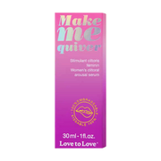 Love to Love - Make Me Quiver - Clitoraal Stimulerend Serum voor vrouwen - 30 ml