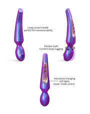 Love to Love - Pleaser - Wand Vibrator met Flapper Functie - Iridescent Night