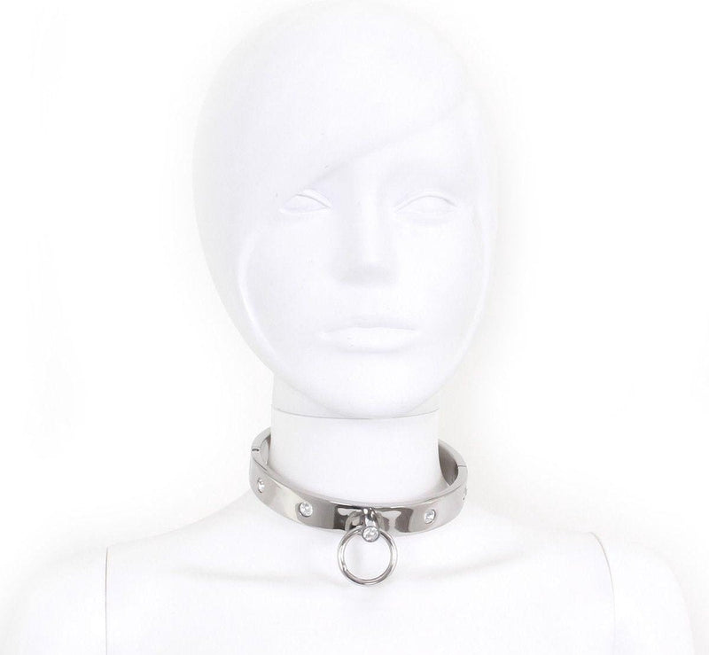 Kiotos - Collar Met Magnetisch slot - RVS-Erotiekvoordeel.nl