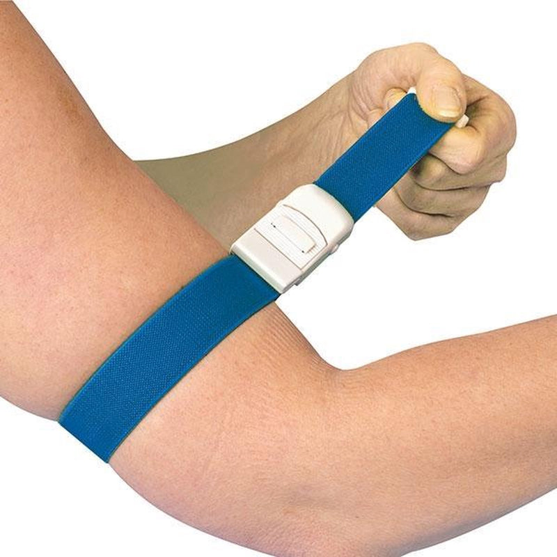Tourniquet - Stuwband - Met Quick Release Clip - Blauw-Erotiekvoordeel.nl