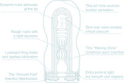 Tenga - Original Cup Cool Edition Masturbator