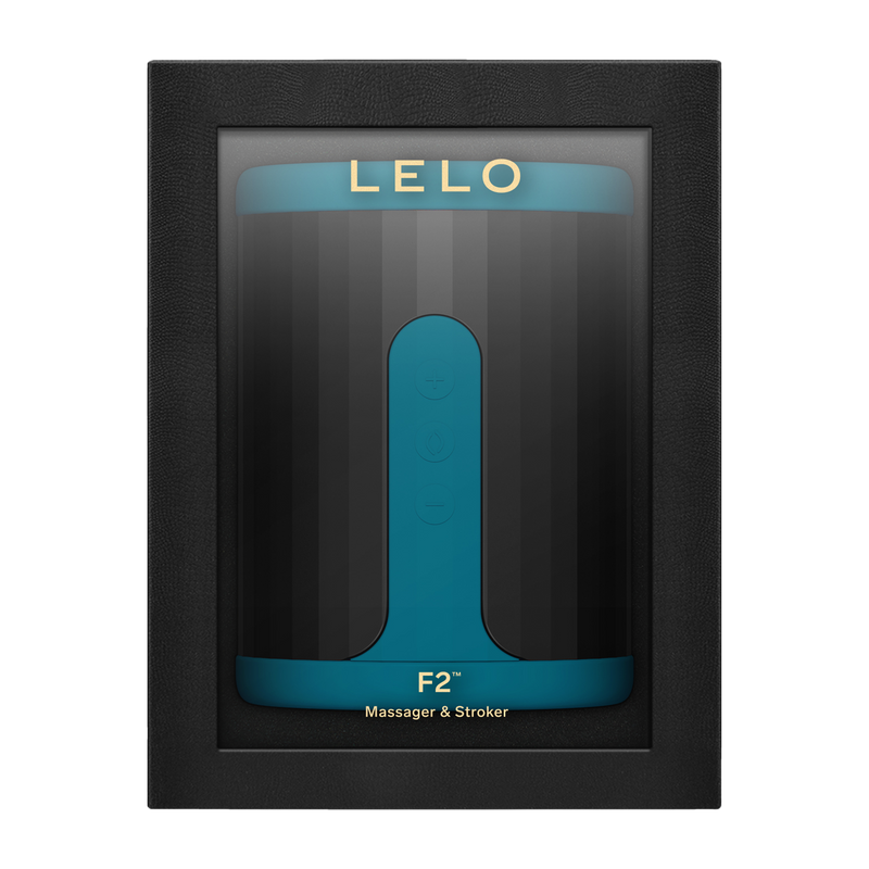 LELO - F2S Master Blaster- Stamina Trainer & Stroker - App Control - Blauwgroen