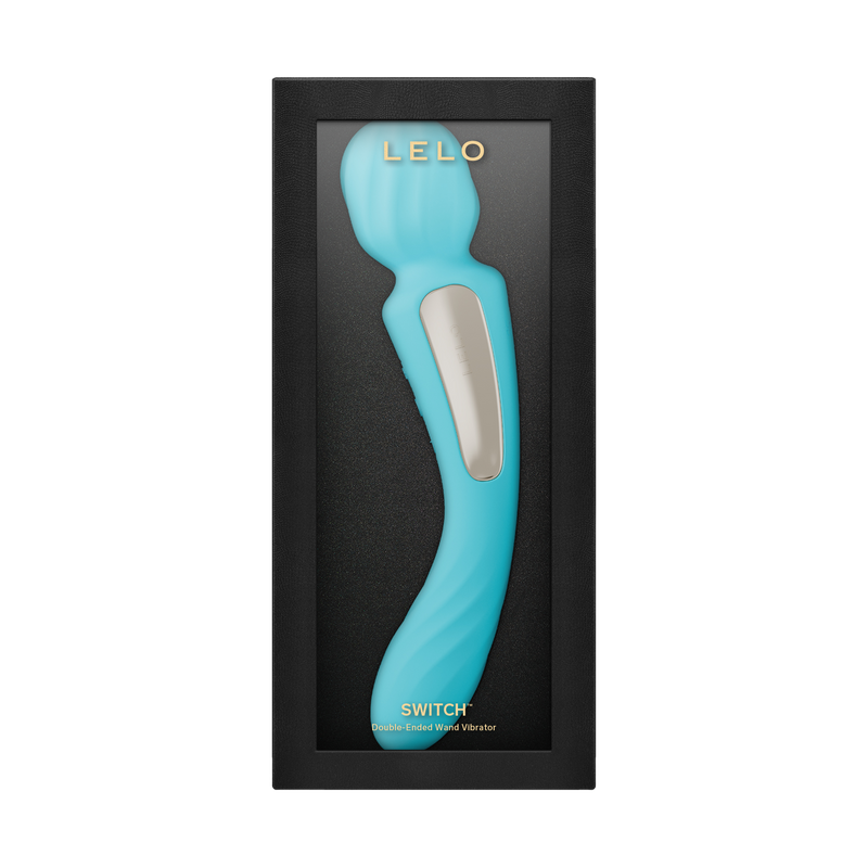 LELO - Switch - Dubbelzijdige Wand Vibrator & G-spot Vibrator - App Control - Aqua