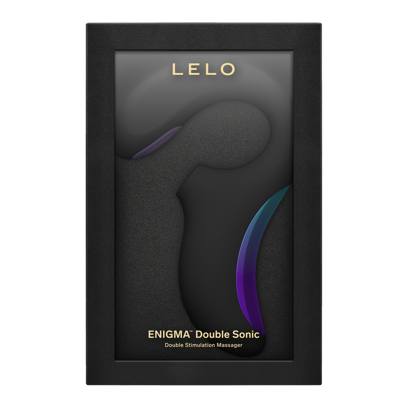 Lelo - Enigma Double Sonic - Drievoudige stimulatie - App Control - Zwart