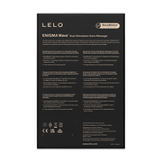 Lelo - Enigma Wave - G-spot en Luchtdruk Vibrator - Zwart