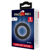 Crazy Bull - Brodan - Cockring - Model 9 - Zwart