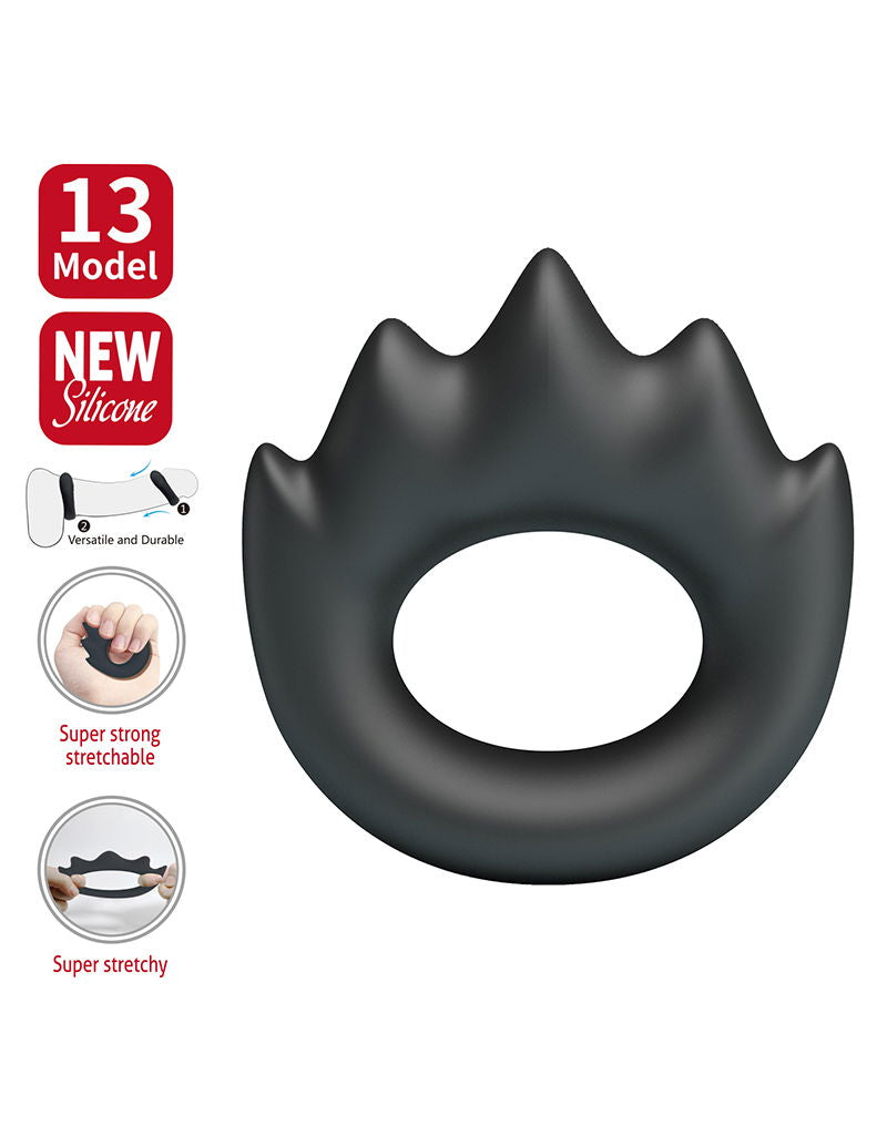 Crazy Bull - Habert - Cockring - Model 13 - Zwart