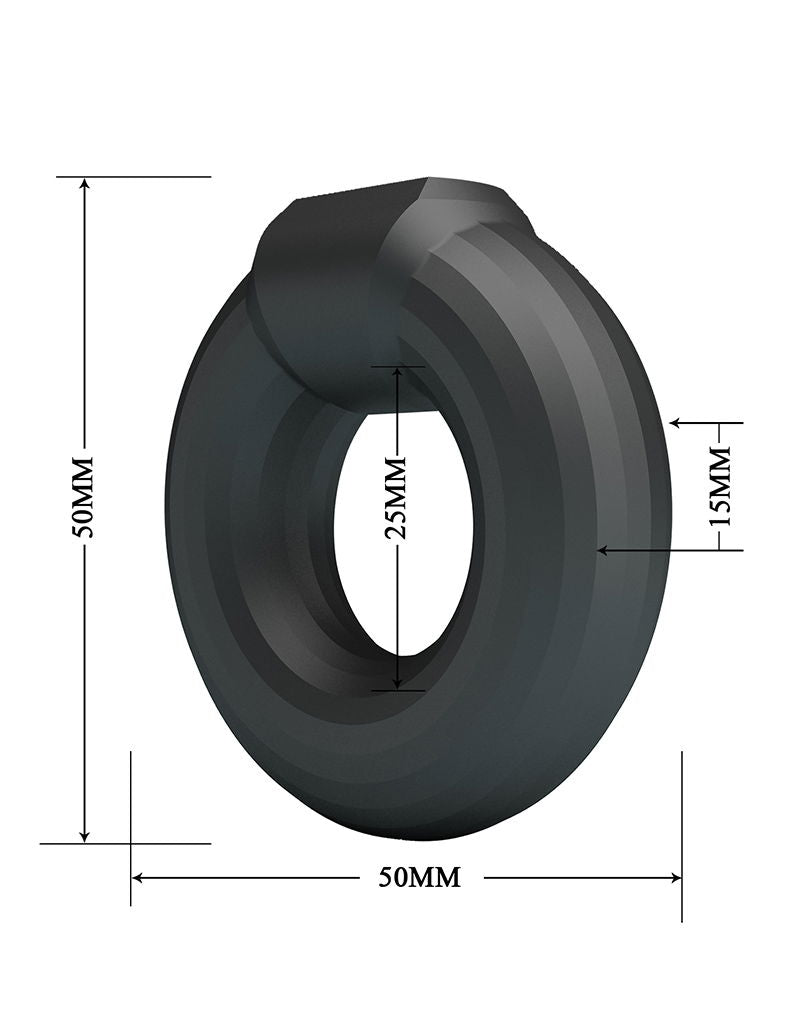Crazy Bull - Kayke - Cockring - Model 2 - Zwart